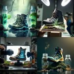 Eco-friendly hiking boots